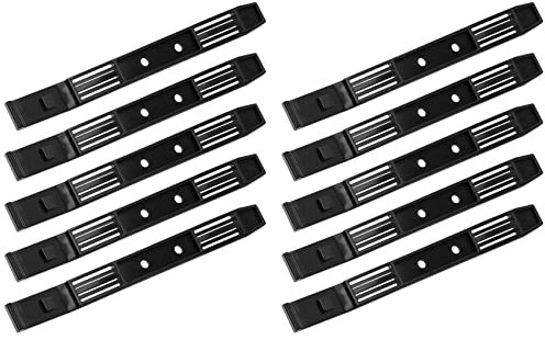 dieyyuca 5 Coppie di Guide per Dischi Rigidi Accessori per per Chassis Slider per Alloggiamento unità Guide nel Plastica per Vassoio per Disco Rigido da 3,5 Un 5,25