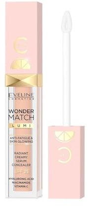 Eveline Cosmetics Wonder Match Lumi Correcteur Éclatant 15 - Hydratation, Protection SPF 25