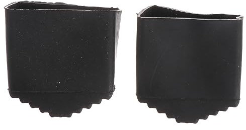 Hoement Patas de Goma para Escalera Plegable Cubiertas Antideslizantes