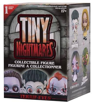 Just Play Tiny Nightmares Figure Blind Box Collectible Figure Series 1, Kids Toys for Ages 3 Up