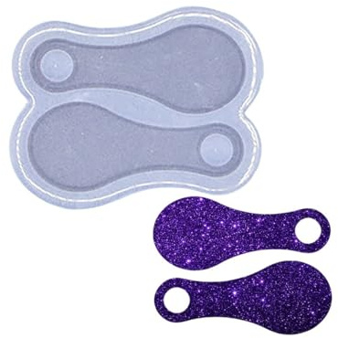 Shopping Cart Token Designed For Long Nails Resin Epoxy DIY Mold, Shopping Cart Unlockers Silicone Keychain Molds PDNNTT01678
