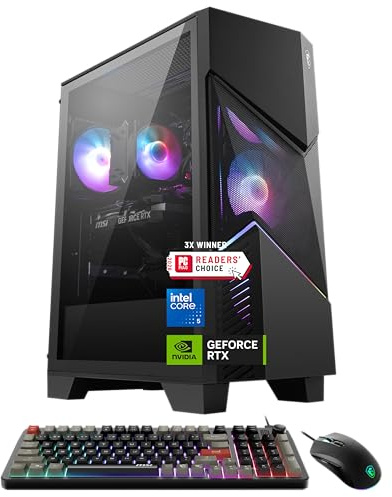 msi Codex R2 Gaming Desktop PC | NVIDIA GeForce RTX 5070 12GB | Intel Core i5-14400F | 32GB DDR5 RAM | 1TB NVMe SSD | Air Cooling | Wi-Fi 6E | Windows 11 Home | VR Ready | D14NVP5-613US