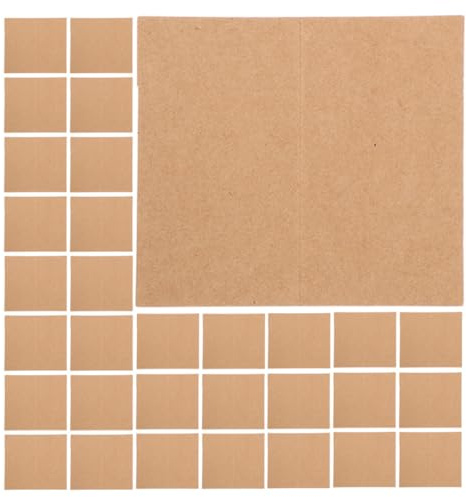 HINTRMENT 100 Tarjetas de Lugar para Bodas y Recepciones en Papel Marrón, Multipropósito y Rellenables, Ideales para Tarjetas de Asientos en Eventos