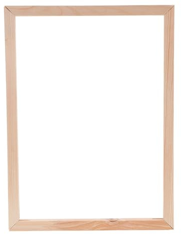 ELEOUTI Leinwand Keilrahmen 40x50cm Holzrahmen für Ölgemälde mit Glatter Oberfläche und Einfachem Aufbau für Selbstgemacht Arts