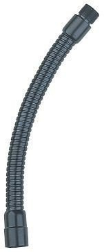 Soundlab Flexible Microhpone Gooseneck with 5/8 x 27 tpi Standard Thread Male to Female Connectors, Fits Most Micophone Holders and Goose Neck Bases 533mm Long Black