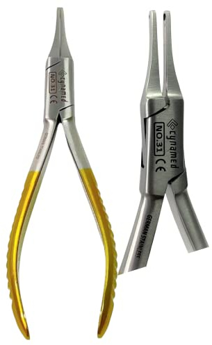 German Eyeglass Optical Optician Tools Pliers | for Nose pad |Eye glasses frame | Round Nose |Chain nose |Frame bending (SMALL NOSE PLIER #31)