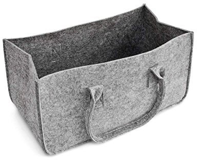 Rfeeuubft Filztasche aus Filz, große Tasche aus Lssig mit großer Kapazität, Graduierung, Graduierung, 50 x 25 x 25cm
