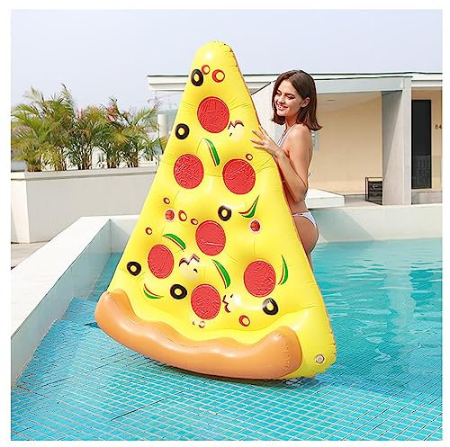 Pool Floats Pizza, Pizza Inflatable Pool Float, Has Two Cup Holders Pool Floater For Pool, Lake, Beach, Party, Lounge,1PCS