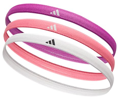 adidas Sport-Haarbänder in verschiedenen Sets - Stirnband Set aus Lycra - Schweißabsorbierend, rutschfest, elastisch - perfekte Passform fürs Fitness