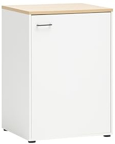 Schildmeyer Mehrzweckschrank Solea 702001, weiß matt, 67,1 x 60 x 95,8 cm