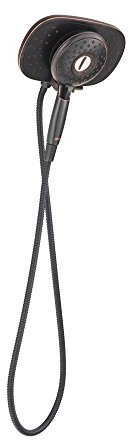 American Standard 9038254.278 Spectra Plus Duo 4-Function 2-in-1 Shower Head, 1.8 GPM, Legacy Bronze