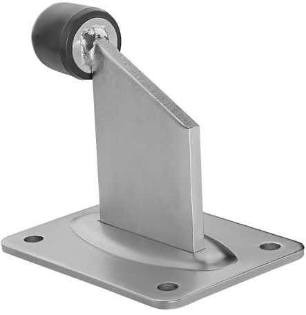 SOTOOLS 2 x Torstopper, 118 mm Höhe, verzinkt | Mit Ankerplatte 130 x 100 mm, Türstopper für Rolltore und schwere Türen.