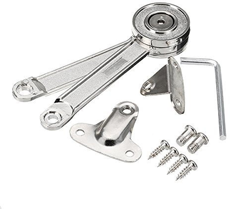 TuToy 30N kg Dreh Lift Unterstützung hydraulische Hebel jeder Position Stop Zink-Legierung für Schranktür