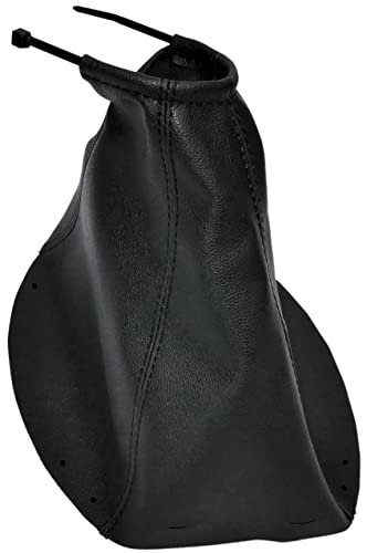 Aerzetix - C57844 - Cuffia soffietto per leva del cambio - compatibile con Peugeot 407 dal 2000 al 2010 - colore: nero - in pelle sintetica