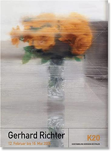 XCPORA Gerhard Richter Plakat Museum Ausstellung Leinwandmalerei Gerhard Richter Wandkunst Gerhard Richter Drucke Abstraktes Bild Wohnkultur 40x60cm Kein Rahmen