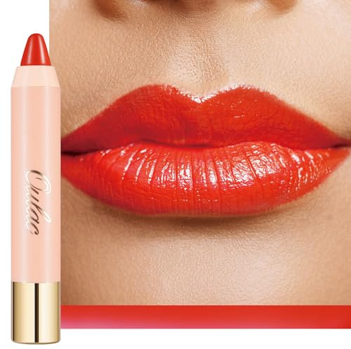 Oulac 2-in-1 Lippenstift Stift und Rouge,Tinted Lip Balm,Pflegender Lippenstift für ein ebenmäßiges Finish, Auf Gesicht und Lippen Auftragen, Feuchtigkeitsspendend Lip Tint, Bloom Bloom (03)