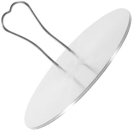 SHOWERORO Plaque Adaptateur Induction Inoxydable Diffuseur De Chaleur Pratique Pour Plaque De Cuisson Électrique Pour Répartition Uniforme Chaleur