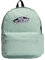 Vans Mochila Realm Classic, Verde Menta, Logotipo Off The Wall