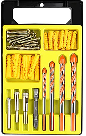 Masonry Drill Set 6/8/10/12 Mm Concrete Bit Multi-Purpose For Triangle Metal For Ceramic Drill Bit Sharpener Heavy Duty