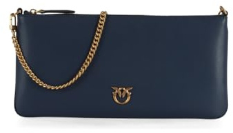 Pinko Pochette in pelle HORIZONTAL FLAT | 5BPDB102747A0F1 G08Q BLU, BLU, U
