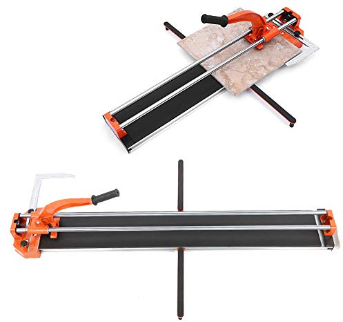 MasYosh Professional Manual Tile Cutter 1200mm, Infrared Ball Bearing Ceramic Stone Cutting Tool with Non Slip Rubber Handle, for Heavy Duty Applications