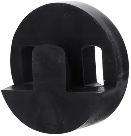 POPETPOP Sordina Accessorio Pratico in Gomma Nera per Violoncello Silenziatore Rotondo Flessibile per Ponte di Violoncello per Pratica di Musicisti Principianti