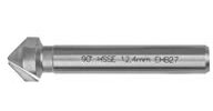 GSR Fraise conique 90° HSSG, polie, Ø 12,4 mm