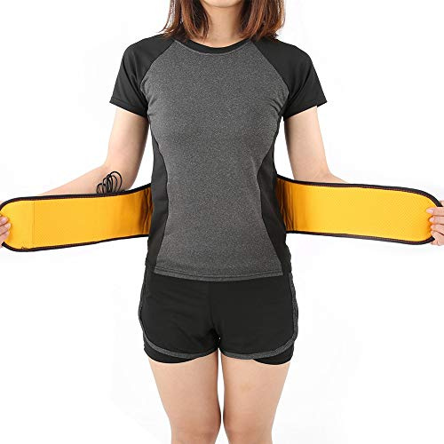 Wakects Heizgürtel,USB Back Support Belt Taillenwärmer Elektrischer Gürtel Bauchstütze Muskel Lendenwirbelsäule Kit Taille Pflege,lindert Taillenermüdung und fördert die Durchblutung