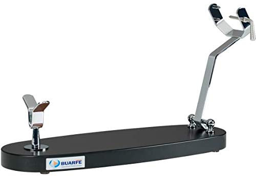 BRICOMIRAS JAMONERO Modelo Plegable Haya Color WENGUÉ, Ideal para EL HOGAR, para Bares Y RESTAURANTES, Soporte JAMONERO FÁCIL DE Guardar