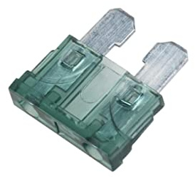 Vaguelly 10 Piezas De Fusibles Automotrices Fusibles Automáticos Fusibles De Coche Fusibles de 1 Amperio Juego De Fusibles 1A Conjunto De Fusibles