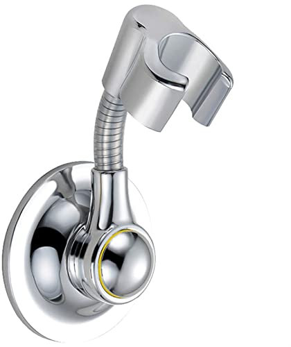 Duschkopf-Halter, Warmwasser-Duschkopfhalterung, Saugnapf-Handhalterung, höhenverstellbare Duschhalterung, multidirektionale, abnehmbare Wand-Brause-Installationshalterung