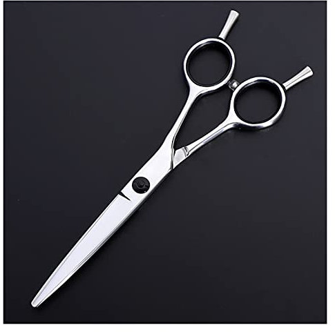Tijeras De Peluquería Estilista, Tijeras De Corte De Pelo, Tijeras Planas, Tijeras De Flequillo, Tijeras Para El Hogar, Tijeras Para Cortar El Cabello (6,0 Pulgadas) (5,5 Pulgadas)