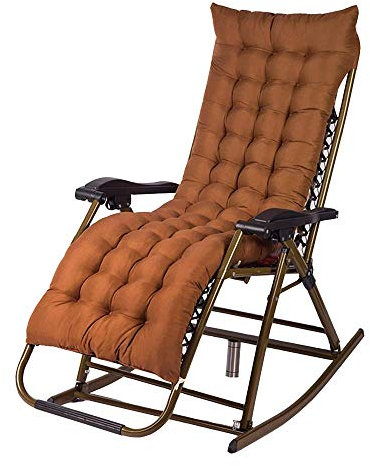 GLOBEXSS Sonnenliegen, Terrassenliegestühle, Loungesessel, Schaukelstuhl, Mittagspausenstuhl, lässiger Stuhl für alte Männer, Schaukelstuhl, Balkonliegestuhl, Klappstuhl für Erwachsene