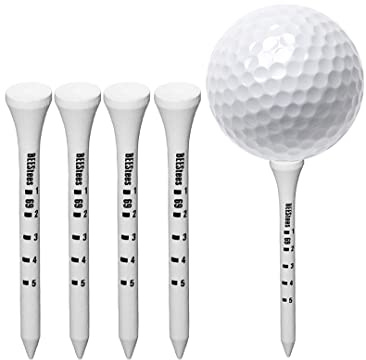 gotofly Woodiness Golf Tees Pack von 100 reduziert Reibung und Side Spin Woodiness Tees