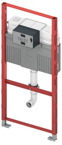 TECEprofil WC-Modul, mit Uni-Spülkästen, für Kinder-Stand-WC, Bauhöhe 1120mm, 9300388