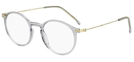 HUGO BOSS BLACK Brille BOSS 1703 Größe 50-21 mm Grau Gold/Eye size: 50 - Bridge size: 21