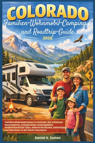 Colorado Familien-Wohnmobil-Camping- und Roadtrip-Guide 2026: Familien-Wohnmobilreisen in Colorado: Die schönsten Nationalparks, preisgünstige ... und Abenteuer in den Rocky Mountains