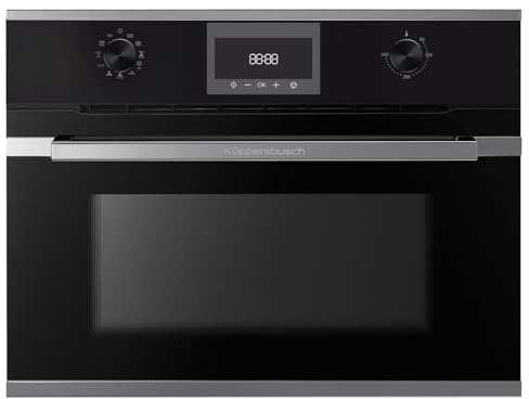 Küppersbusch CBM 6330.0 S3 K-Series. 3 Compact Backofen mit Mikrowelle Schwarz/Silver Chrome