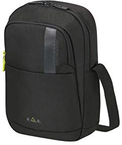 American Tourister Work-EBolsa bandolera para tablet 9.7 pulgadas, 28 cm, 5.5 L, Negro (Black)