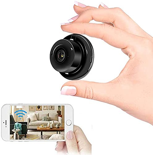 Peak Health Caméra Espion cachée - Mini caméra Wi-FI HD 1080P - Petite caméra sans Fil avec caméra IP avec Infrarouge - Fonction de Vision Nocturne - Sécurité à Domicile - Indoor