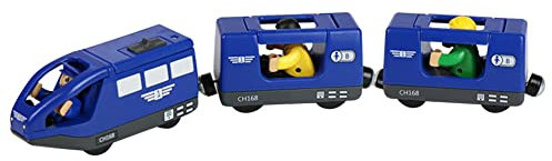 Uposao Trenino Elettrico Per Bambini, Collegamento Magnetico Locomotiva, Giocattolo Di Trenino Elettrico Locomotiva A Batteria Treno Elettrico Giocattolo Da Pista Regalo Di Compleanno Per Bambini