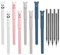 Ailvor Radierbarer Kugelschreiber, 8 Stück Tintenroller Radierbar mit 20 Nachfüllungen, Cartoon Löschbarer Stift, 0.35mm Erasable Pen Set für Studenten Geschenk, Schul Bürobedarf(Schwarz)
