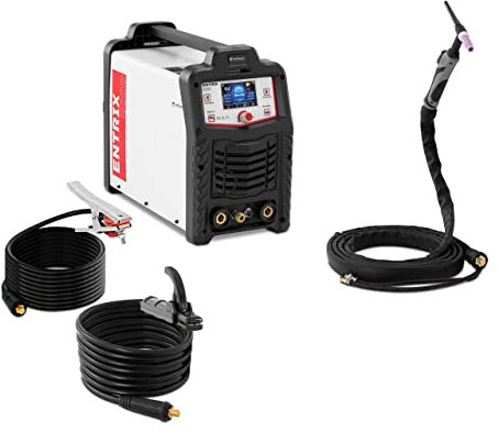 welbach ENTRIX 200D ALU Schweißgerät 200 A LCD digital Puls AC DC Schweißgerät Aluminium Schweißgerät