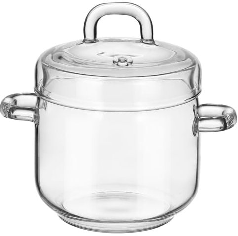 KICHOUSE Eintopftopf Japan Lebensmittel Ofen Pfannen Simmer Topf Potpourri Simmer Topf Vorratsbehälter Baby Müsli Vintage