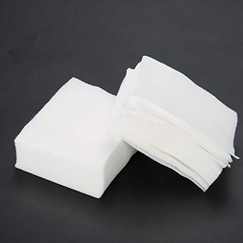 Qukaim Wattepads, Einweg-Wattepads, 1600 Stück, Nagellack- und Make-up-Entferner-Tücher, Tattoo-Reiniger, 5 x 5 cm, für Nagel- und Make-up-Entfernung