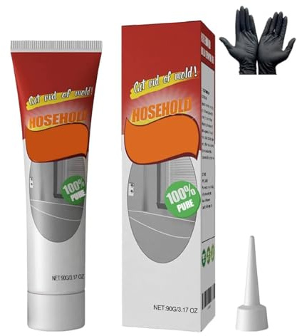 Entferner-Gel, Entferner-Gel, geeignet für Badezimmer- und Küchenfliesenspalten, leistungsstarkes Haushaltsreinigungsgel, Wandreinigung, sanfte Formel, die die Oberfläche nicht beschädigt (1 Stück)