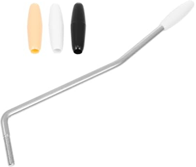 Vaguelly Elektrischer Gitarren Tremoloarm aus Metall mit 5,0mm Gewinde Einzelner Vibratoarm für Elektrische Gitarre Installieren Zubehör für Tremolo Systeme Zufällige Farbe
