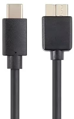 PH26 Ⓡ PH26 Ⓡ Câble USB 3.0 Mâle A vers Micro B 3.0 Disque Dur Compatible avec Blackview BV6200 Plus Câble et Synchronisation pour Disque Dur Externe WD,Canvio,Toshiba…