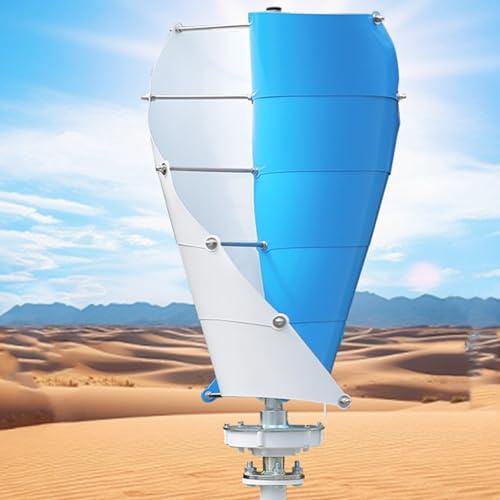 Aerogenerador de 600 W, 12 V/24 V y 10 aspas: energía Fuera de la Red para Barcos, caravanas, autocaravanas, cobertizos, Granjas, cabañas y más. Ideal para Seguridad e iluminación.