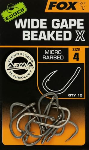 Fox Edges Wide Gape Beaked X - 10 Karpfenhaken